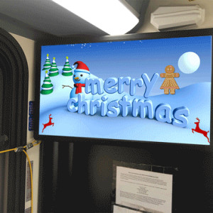 CAT Bus Interior Ads